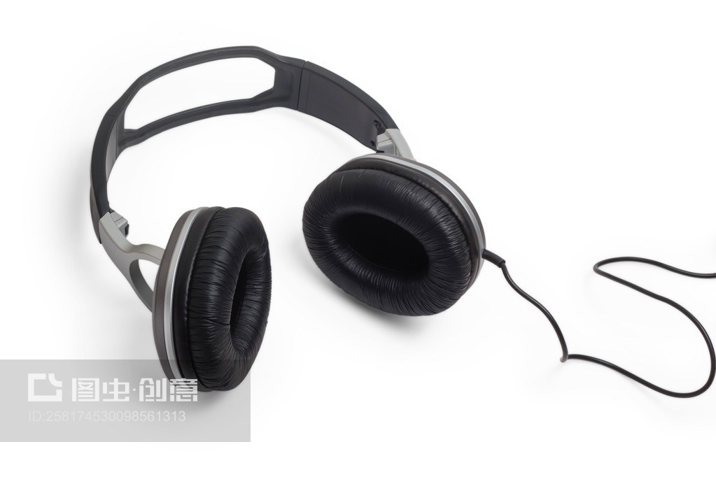 耳机头部音频线经典立体声音乐设备电缆headphones head audio wire music classic stereo equipment cable